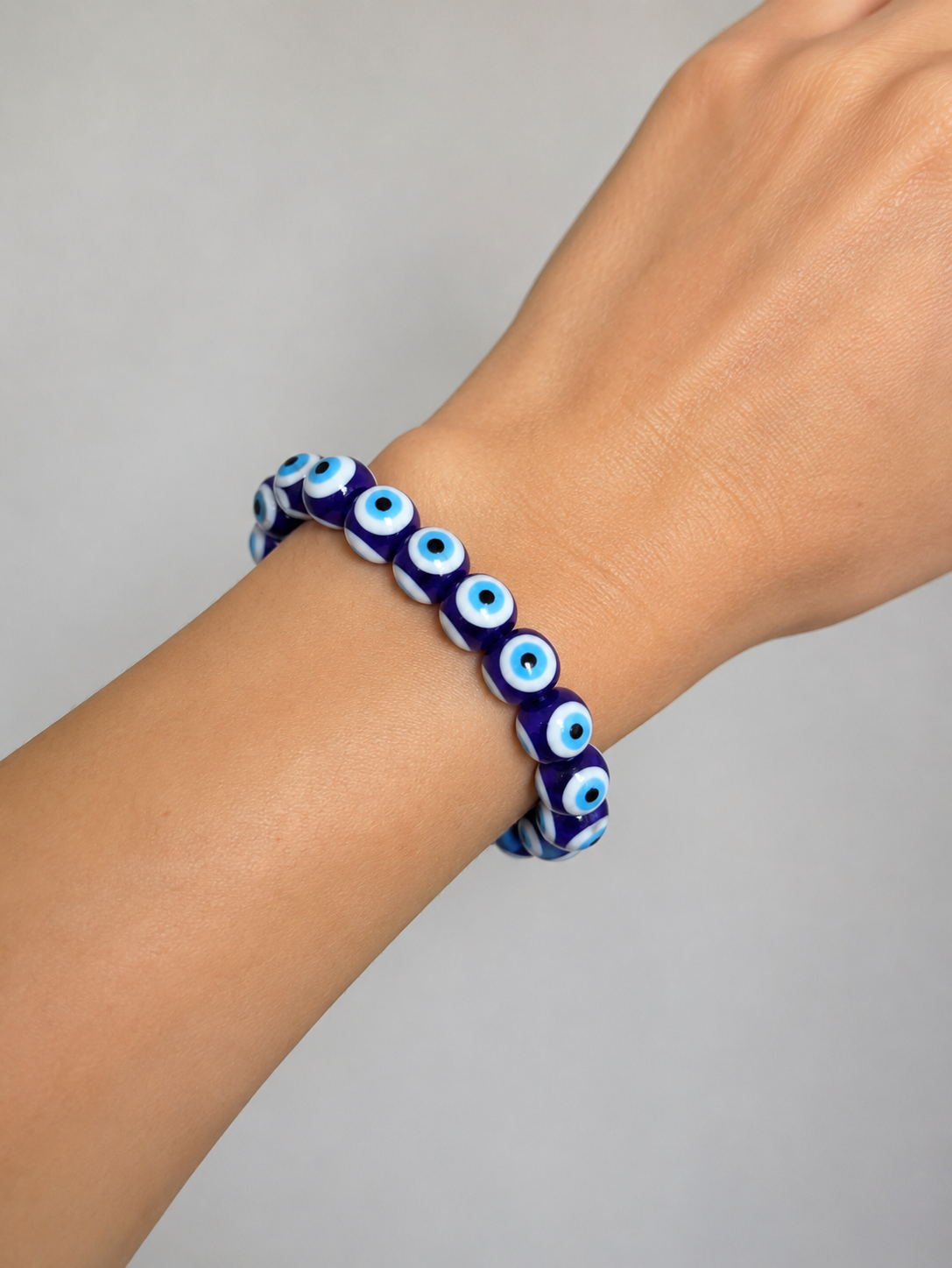 Glass Evil Eye Bracelet
