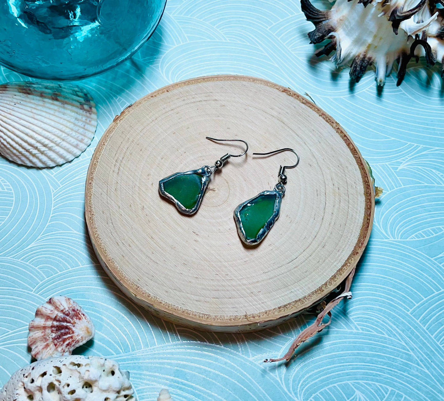 Sea Glass Earrings
