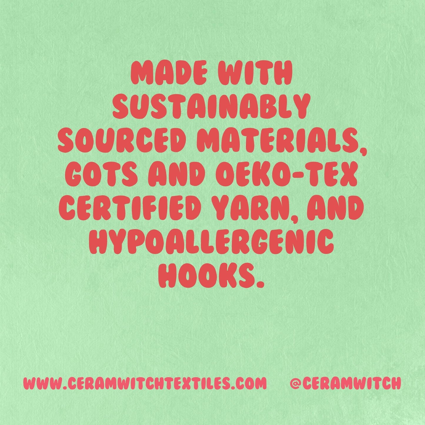 Crochet Grapefruit Slice Earrings