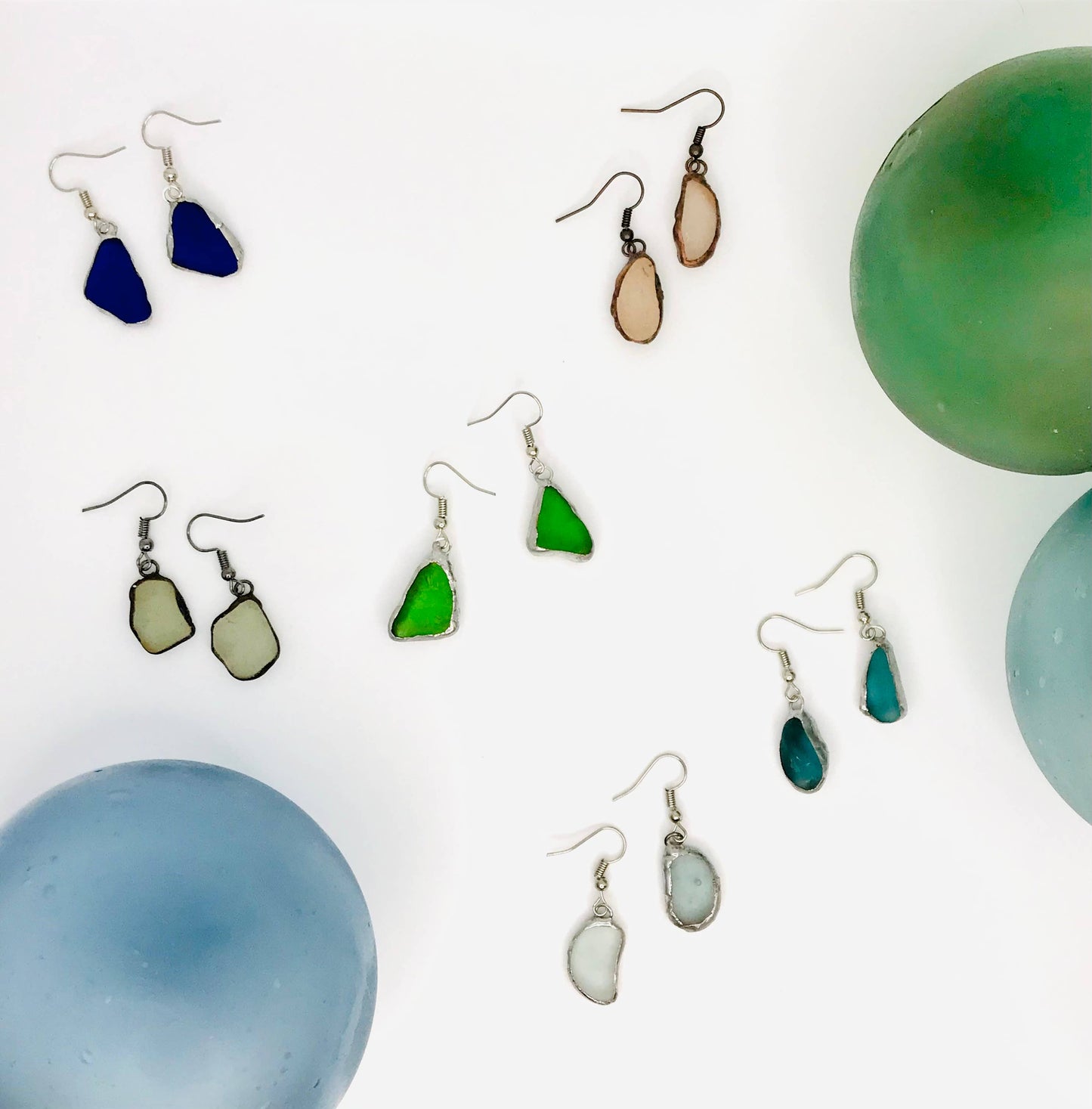 Sea Glass Earrings