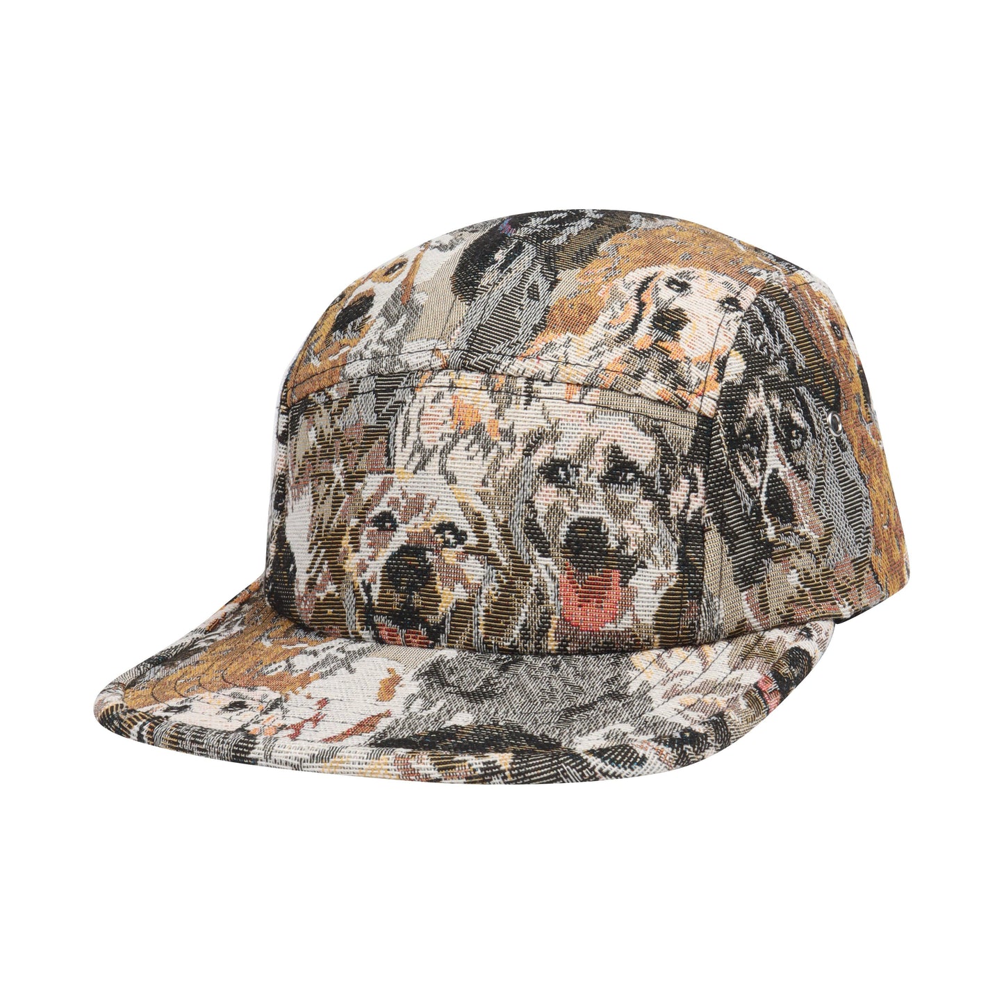 Jacquard Dog 5-Panel Hat