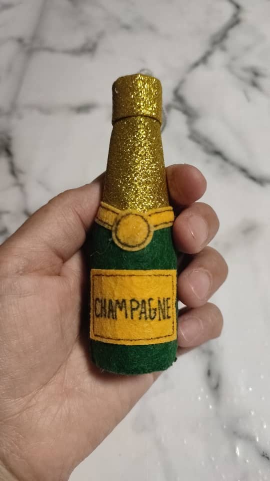 Champagne Ornament