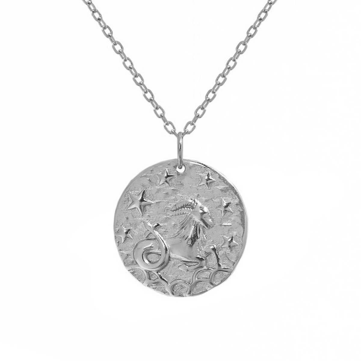 Capricorn Zodiac Necklace