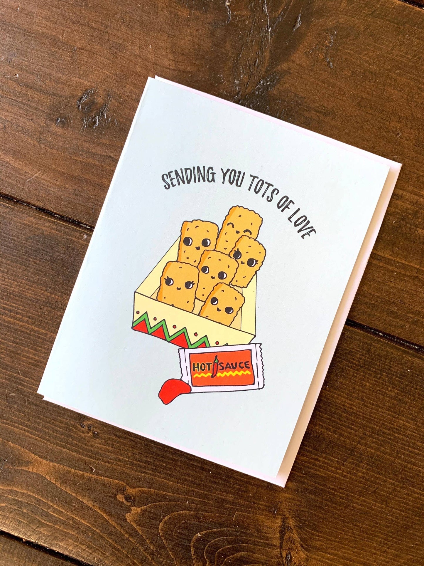 Tater Tot Birthday + Best Wishes Card