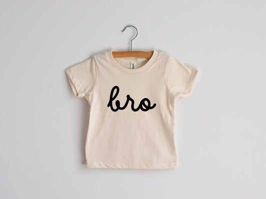 Bro Script Baby & Kids Tee