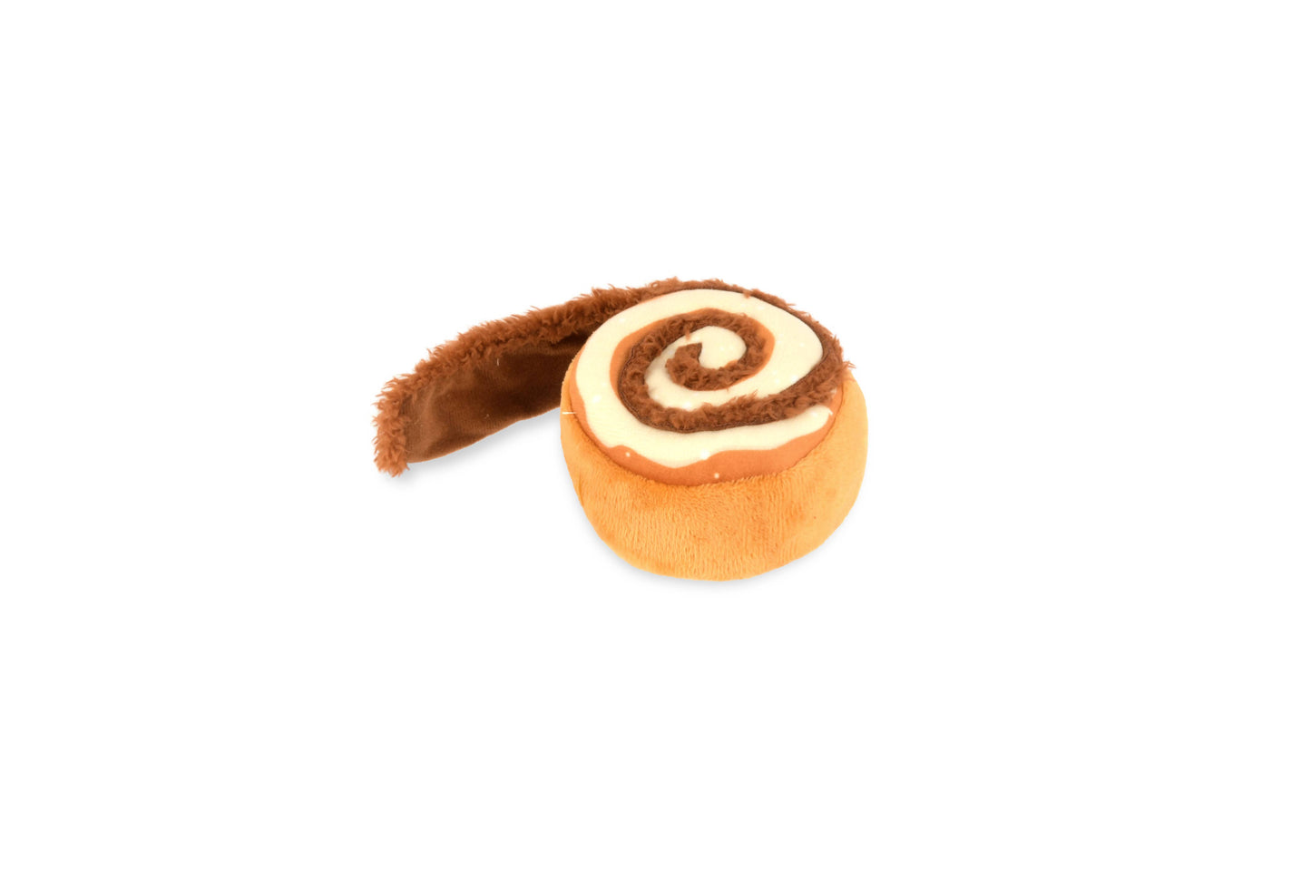 Cinnamon Bun Dog Toy