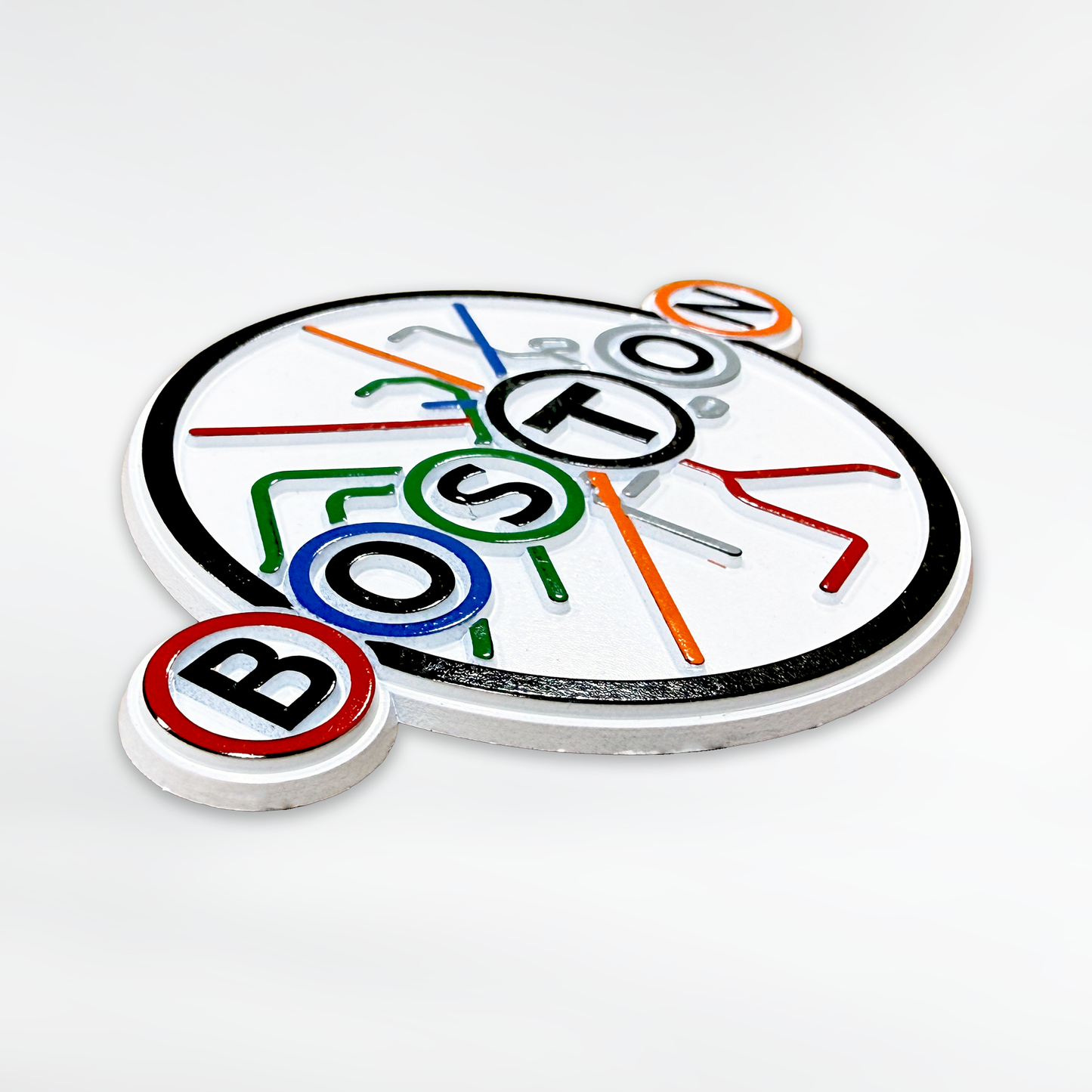 Boston T Map Magnet