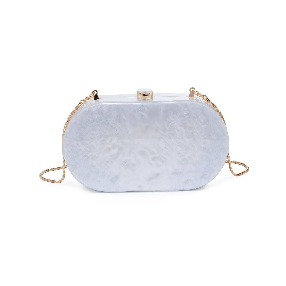 Ivory Acrylic Evening Bag