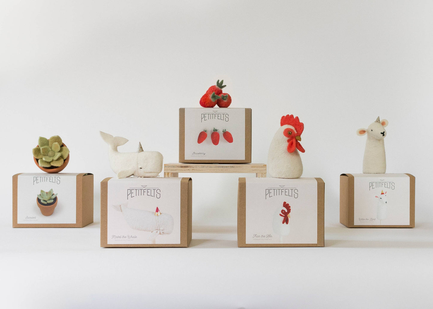 Needle Felting Kit - Strawberry