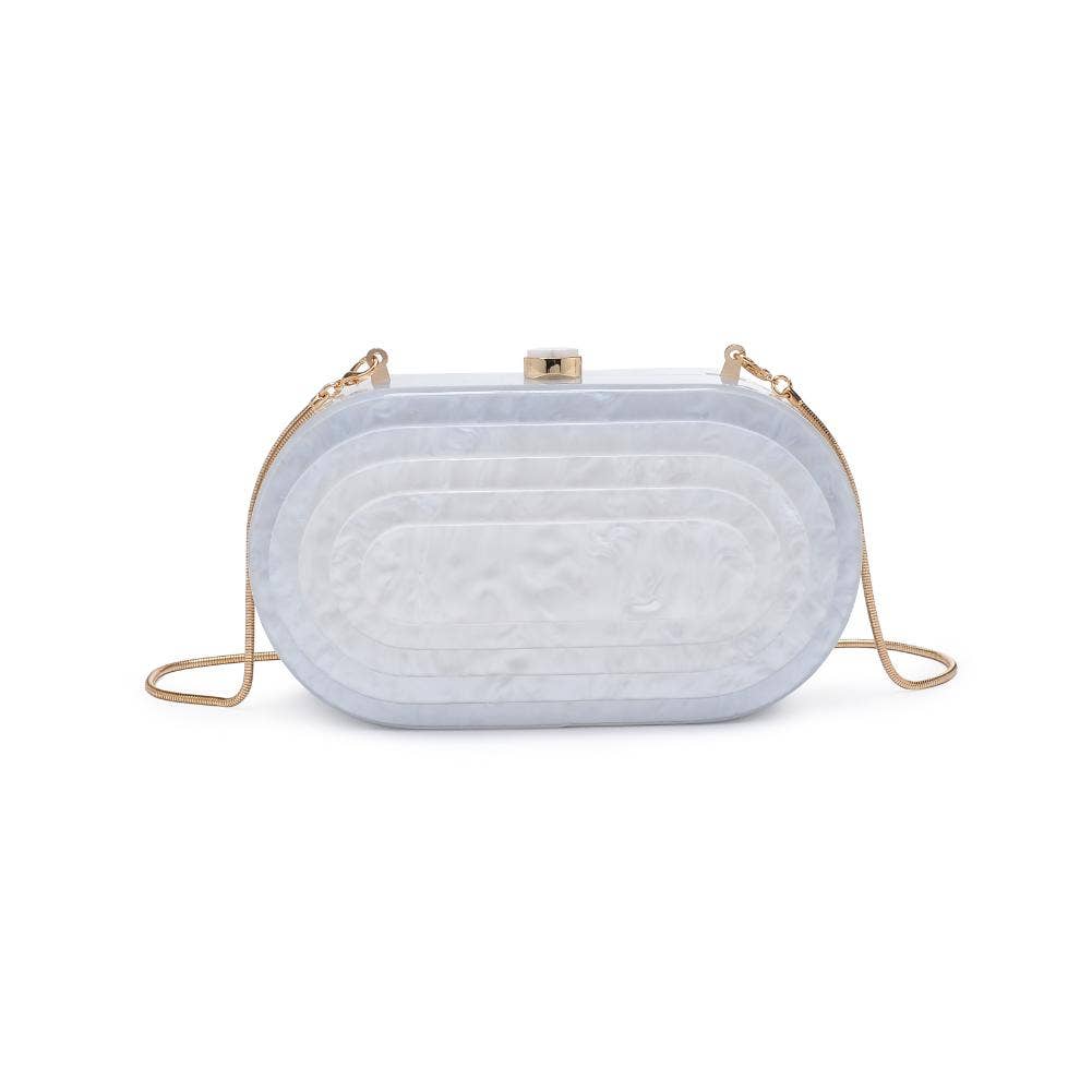 Ivory Acrylic Evening Bag