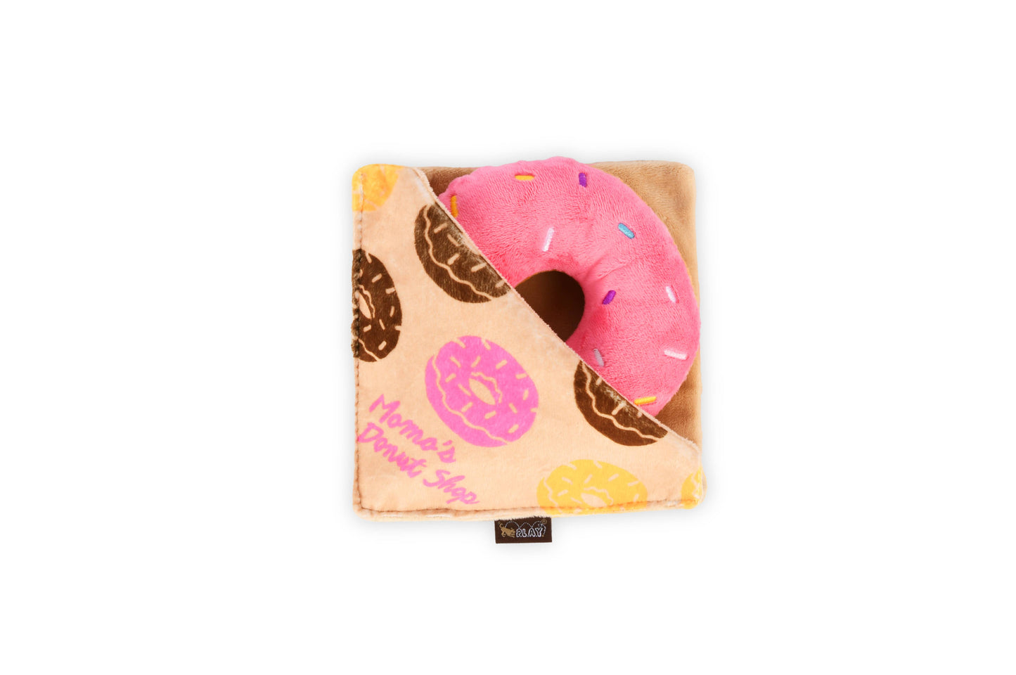 Sprinkle Donut Squeaky Dog Toy