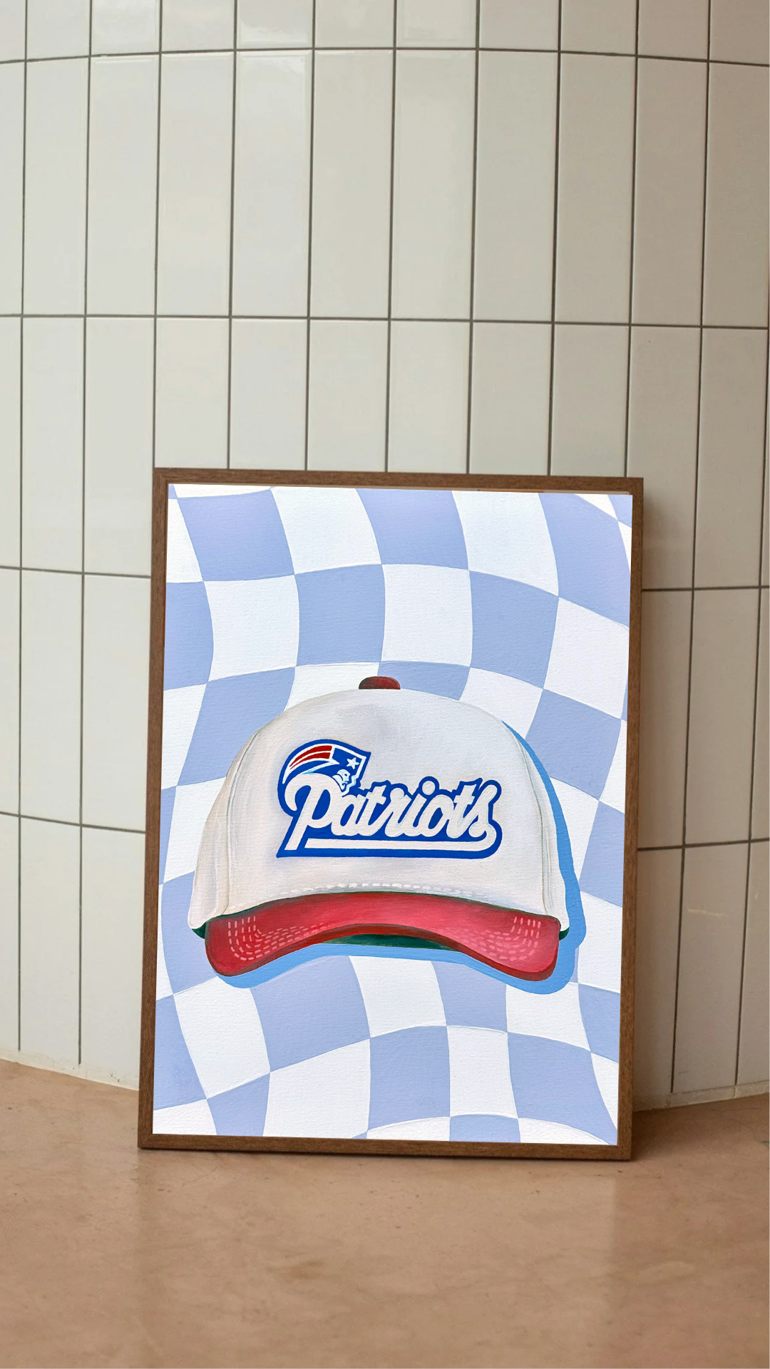 Patriots Hat Art Print