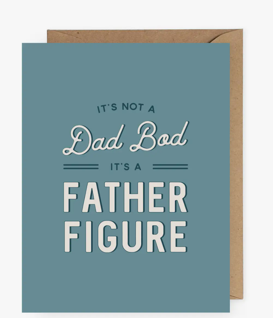 Dad Bod Father's Day Card