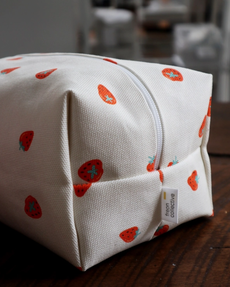 Strawberry Makeup Bag