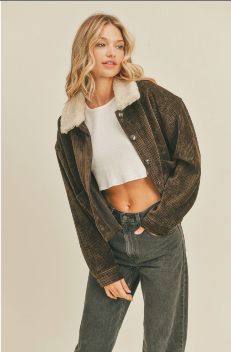 Sherpa Corduroy Jacket