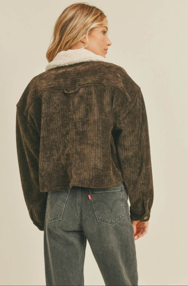 Sherpa Corduroy Jacket