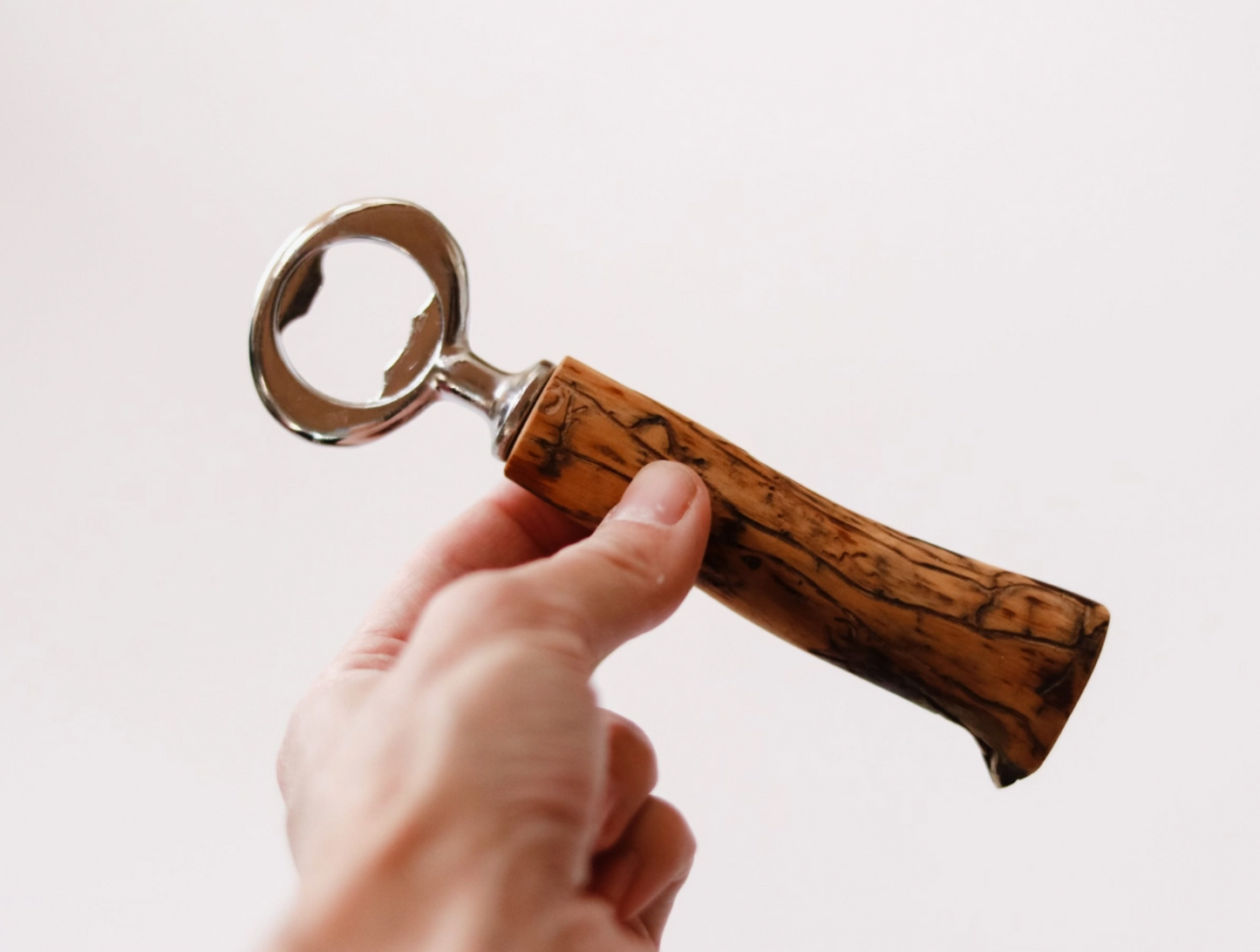 Rustic Wood Bottle Opener