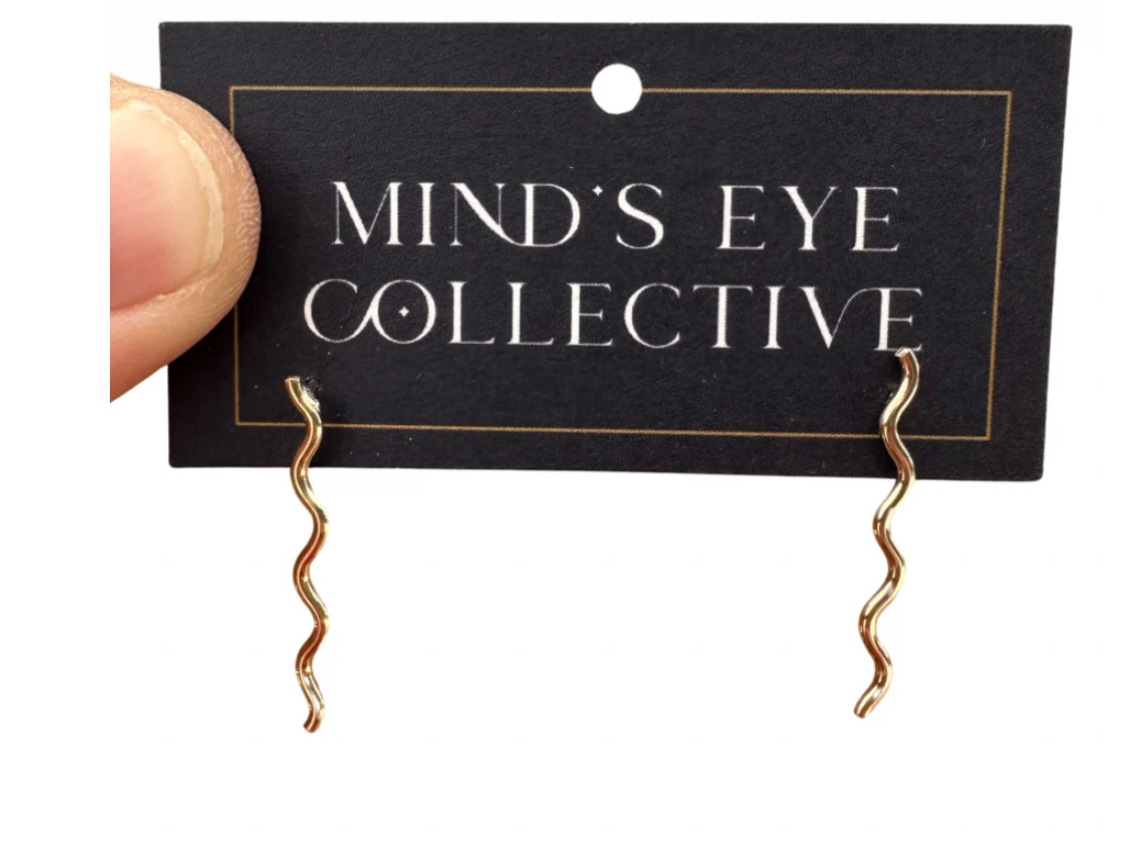 Gold Fill Julo Squiggle Earrings