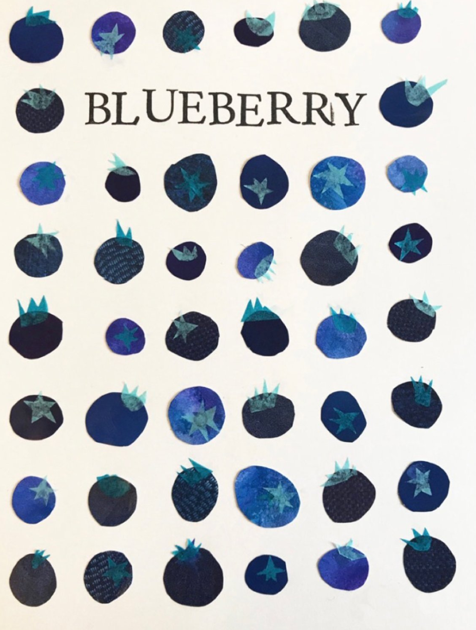 8x10 "Blueberries" Print