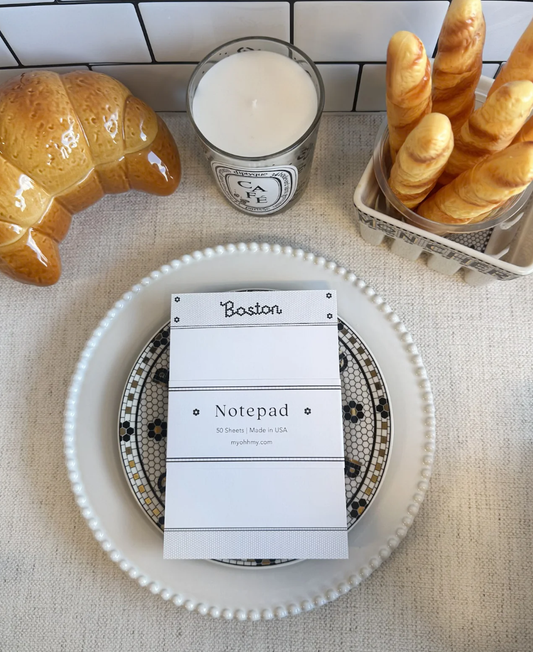 Boston Mosaic Notepad