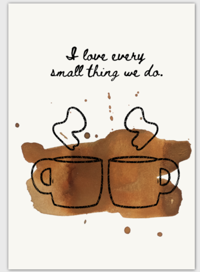 Every Small Thing Card