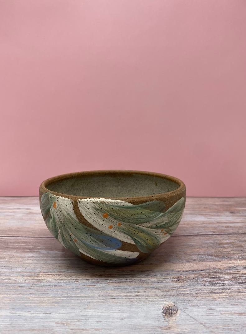 Small Ceramic Flower Bowl