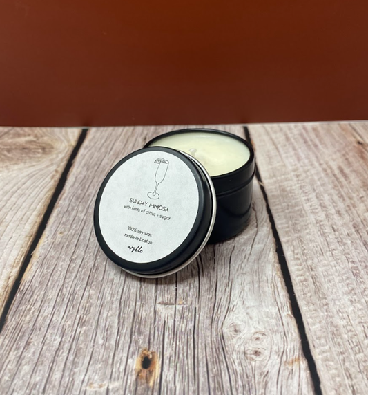 Sunday Mimosa Soy Candle 2 oz