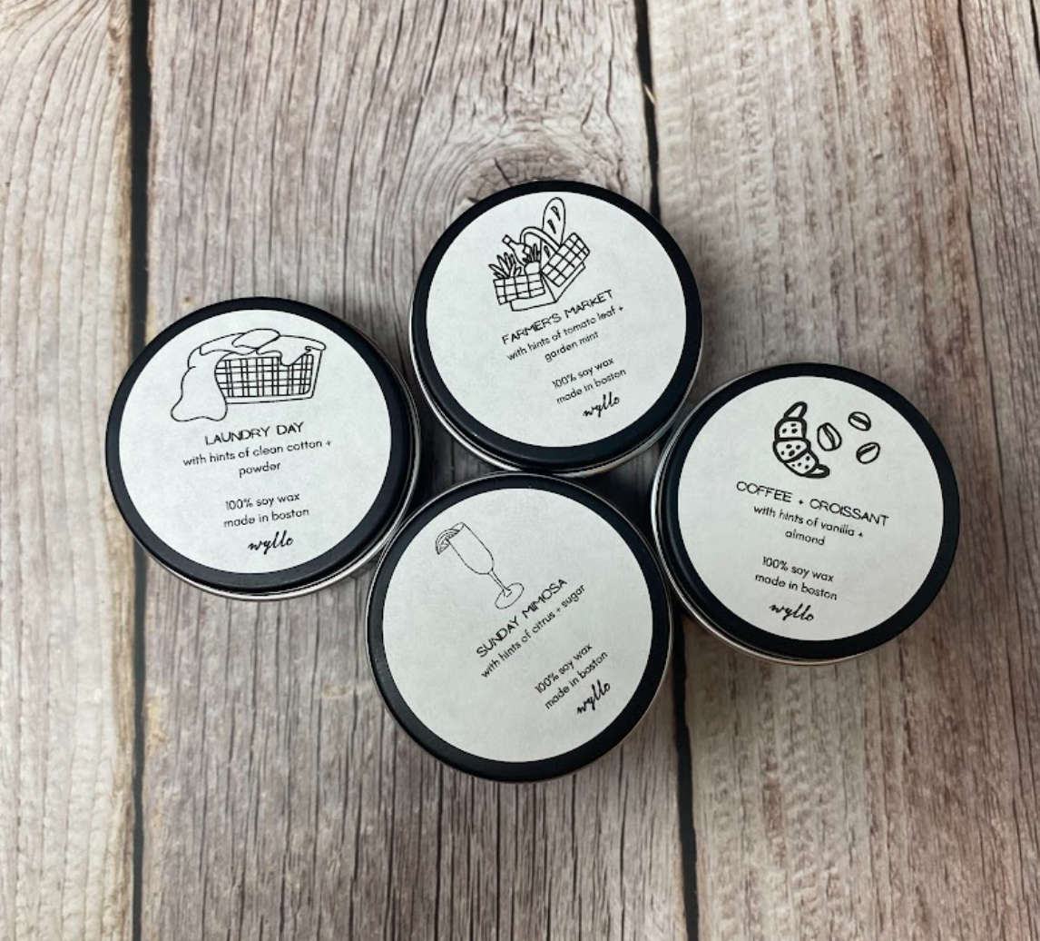 Coffee + Croissant Soy Candle 2 oz