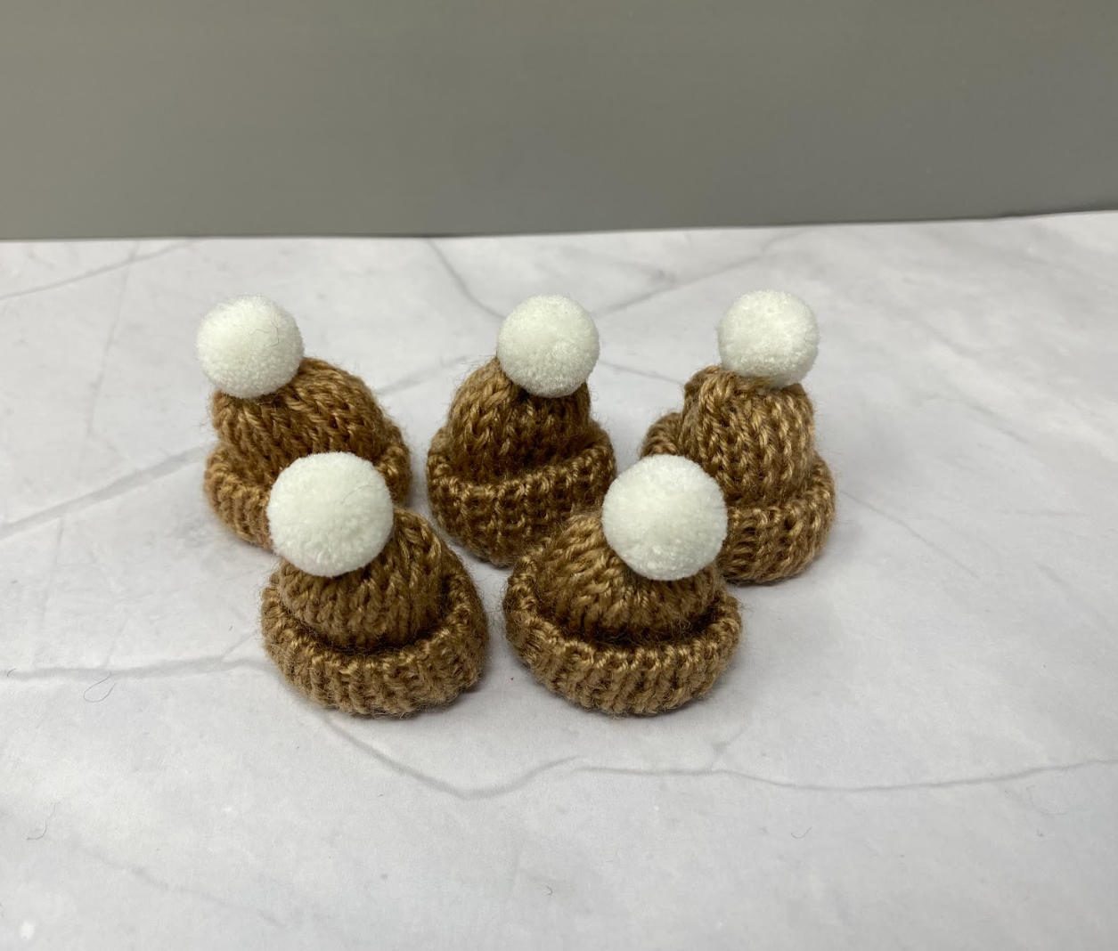 Mini Knit Hat - Set of 5