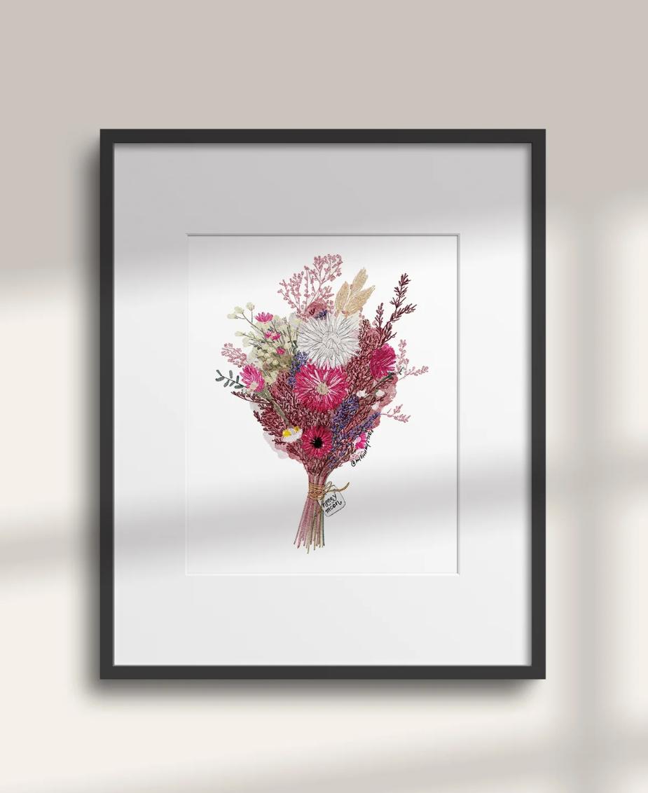 Maeve Flower 8x10 Art Print