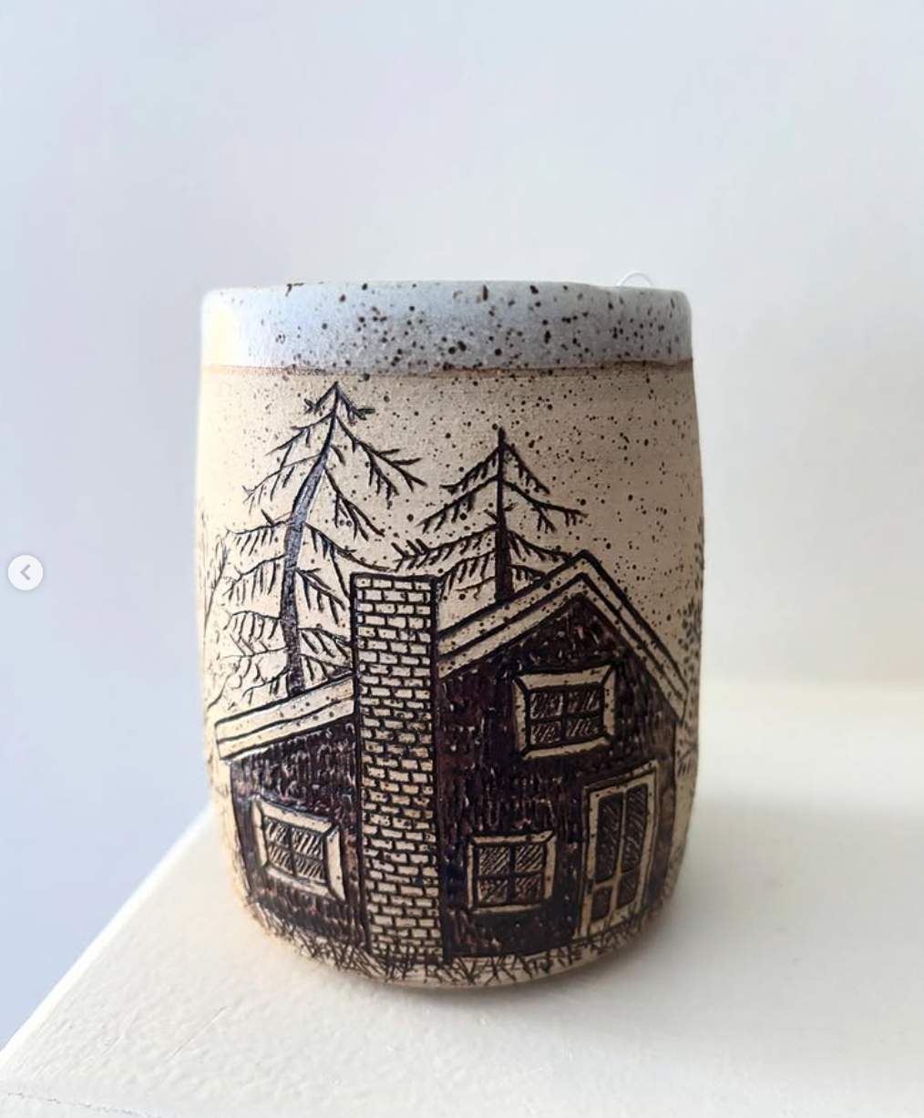 Ceramic House Cup