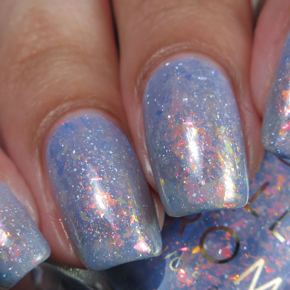 Silent Scream Flakie Nail Polish
