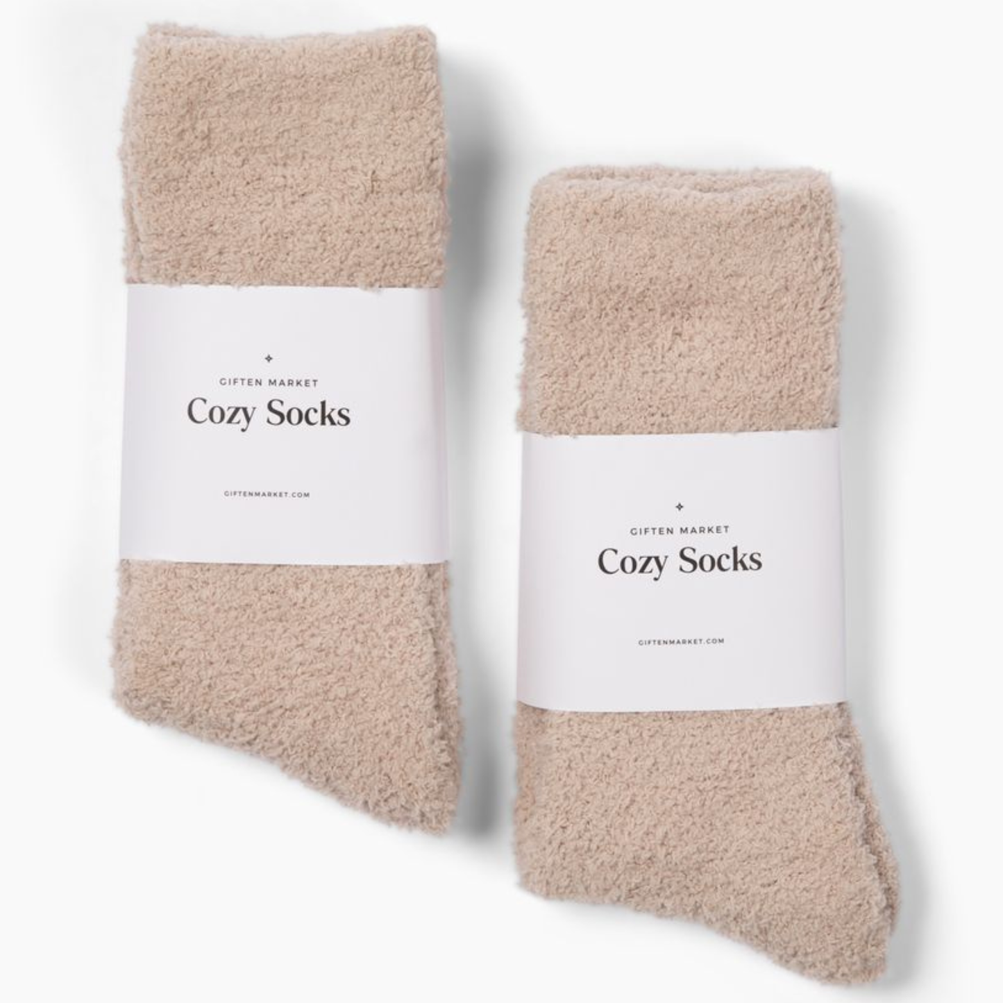 Ivory Cozy Cloud Socks