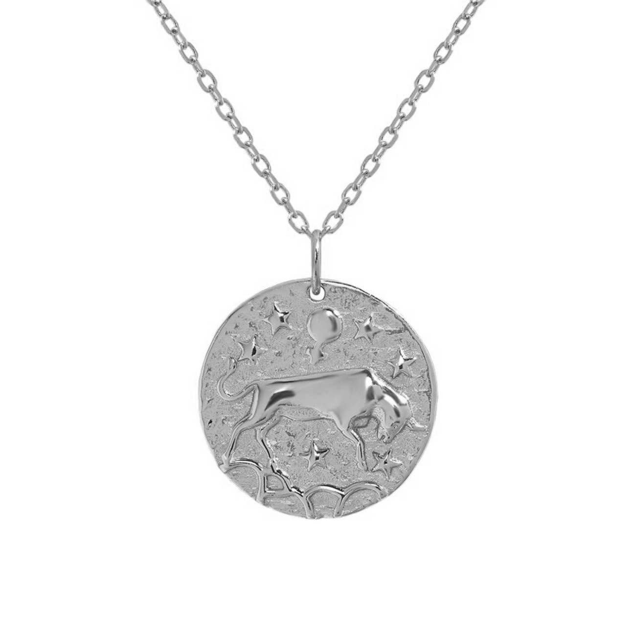 Taurus Zodiac Necklace
