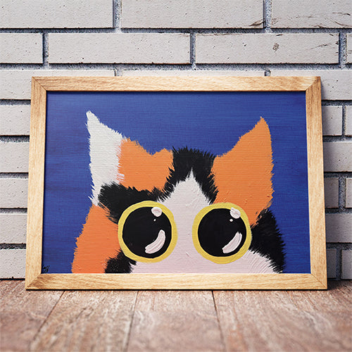 Calico Cat 5"x7" Print
