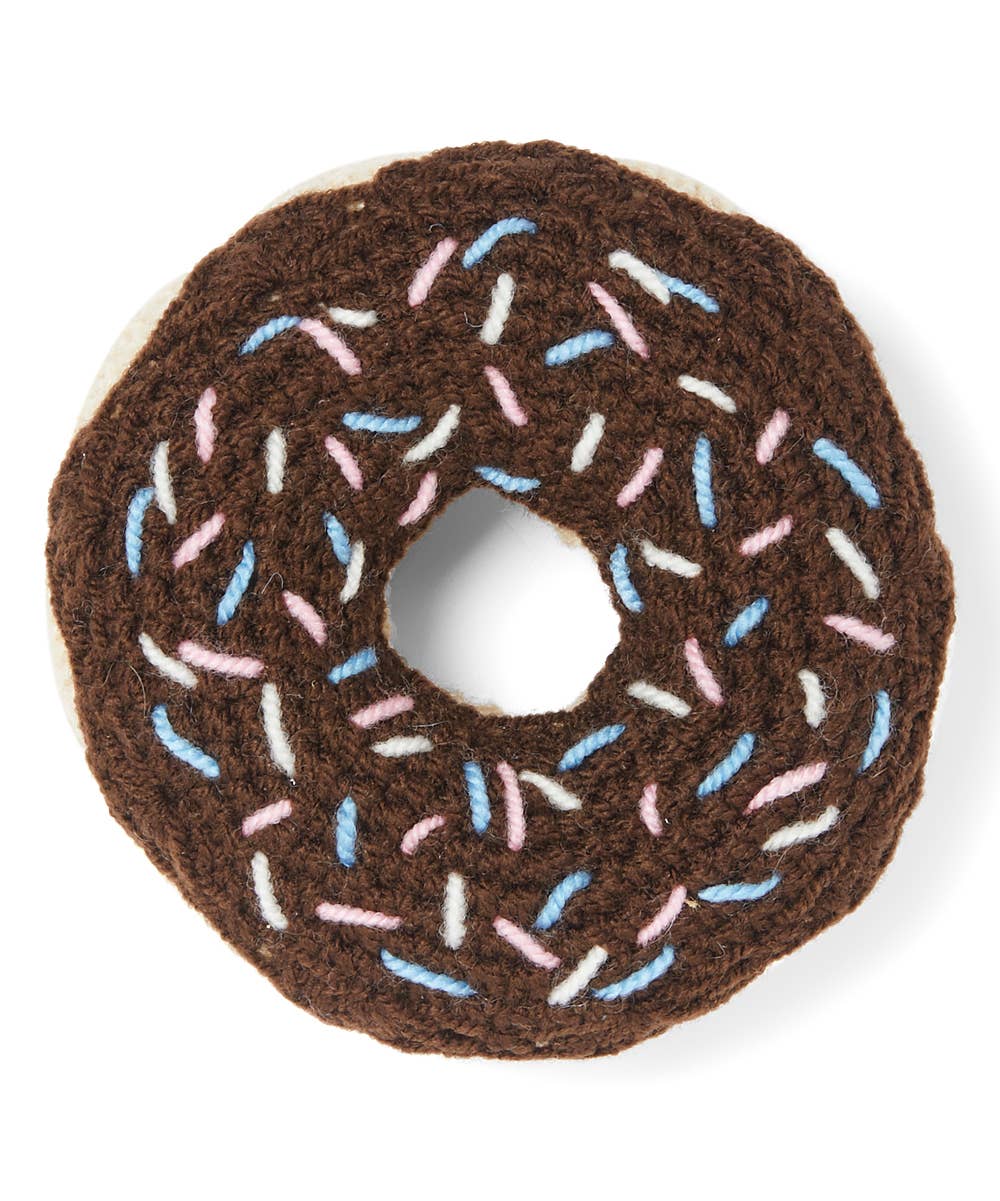 Chocolate Donut Rattle