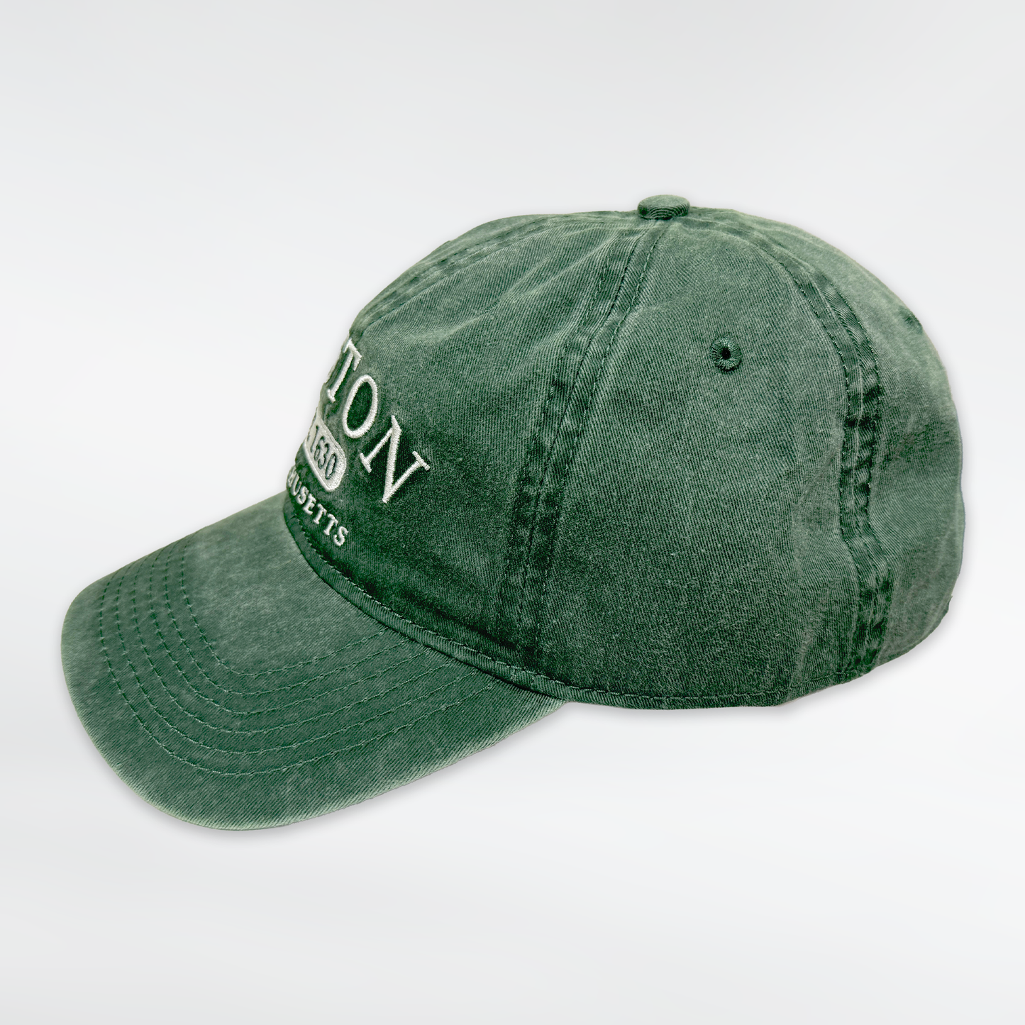 Boston Est. 1630 Faded Green Baseball Cap