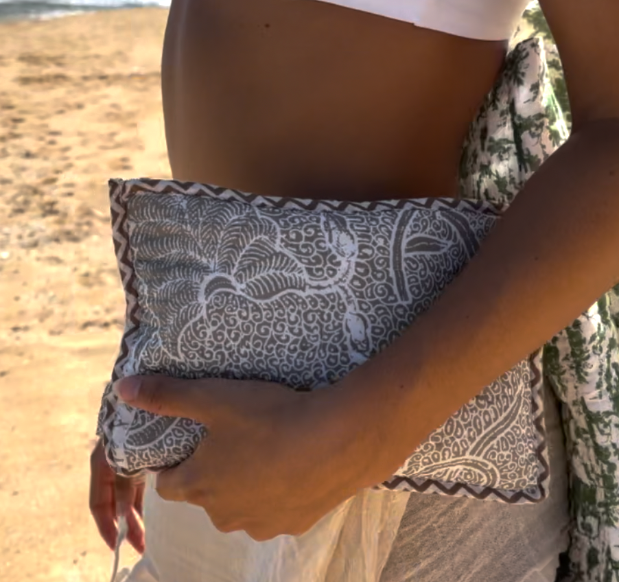 Upcycled Quilt Cosmetic Pouch