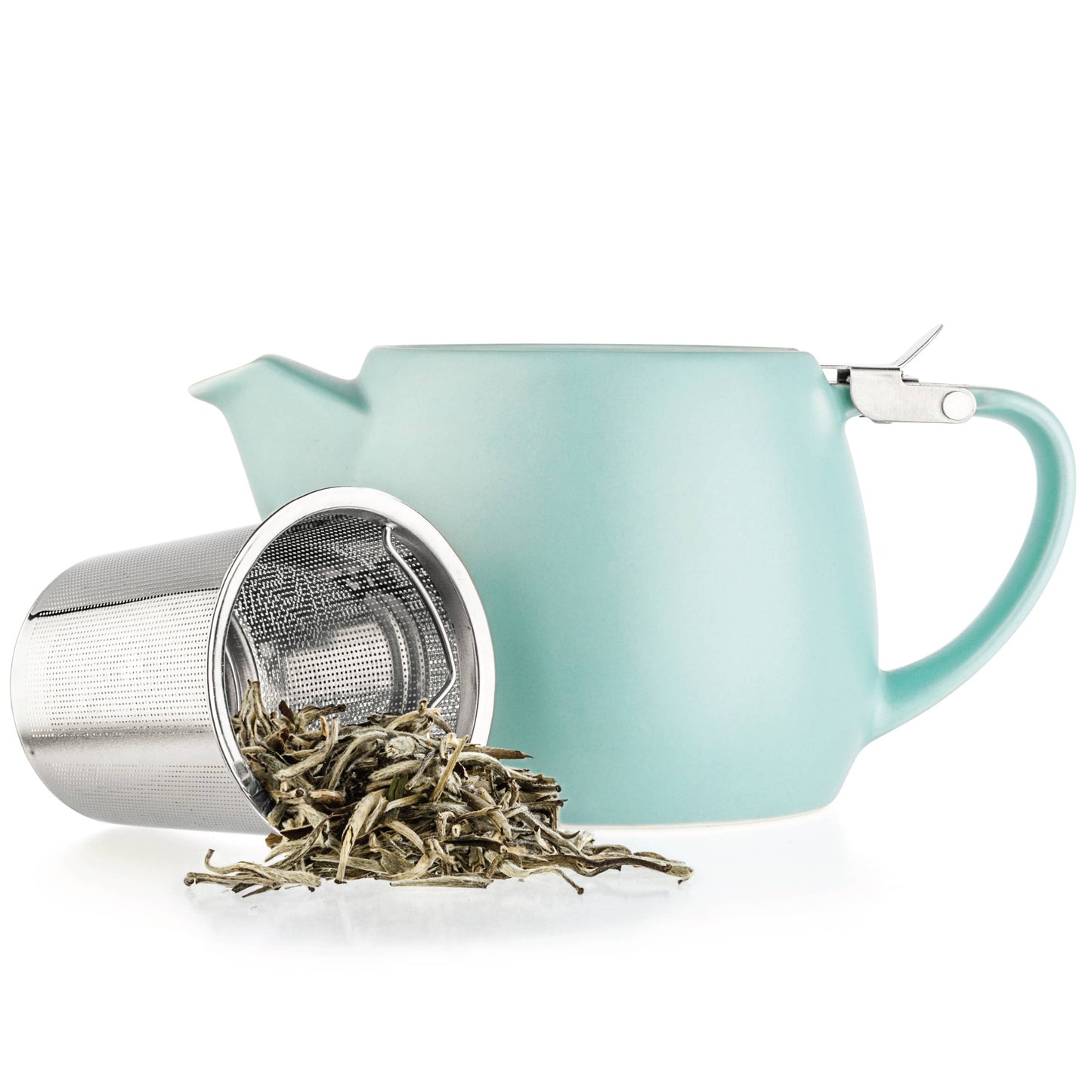 Turquoise Porcelain Teapot 18.2oz