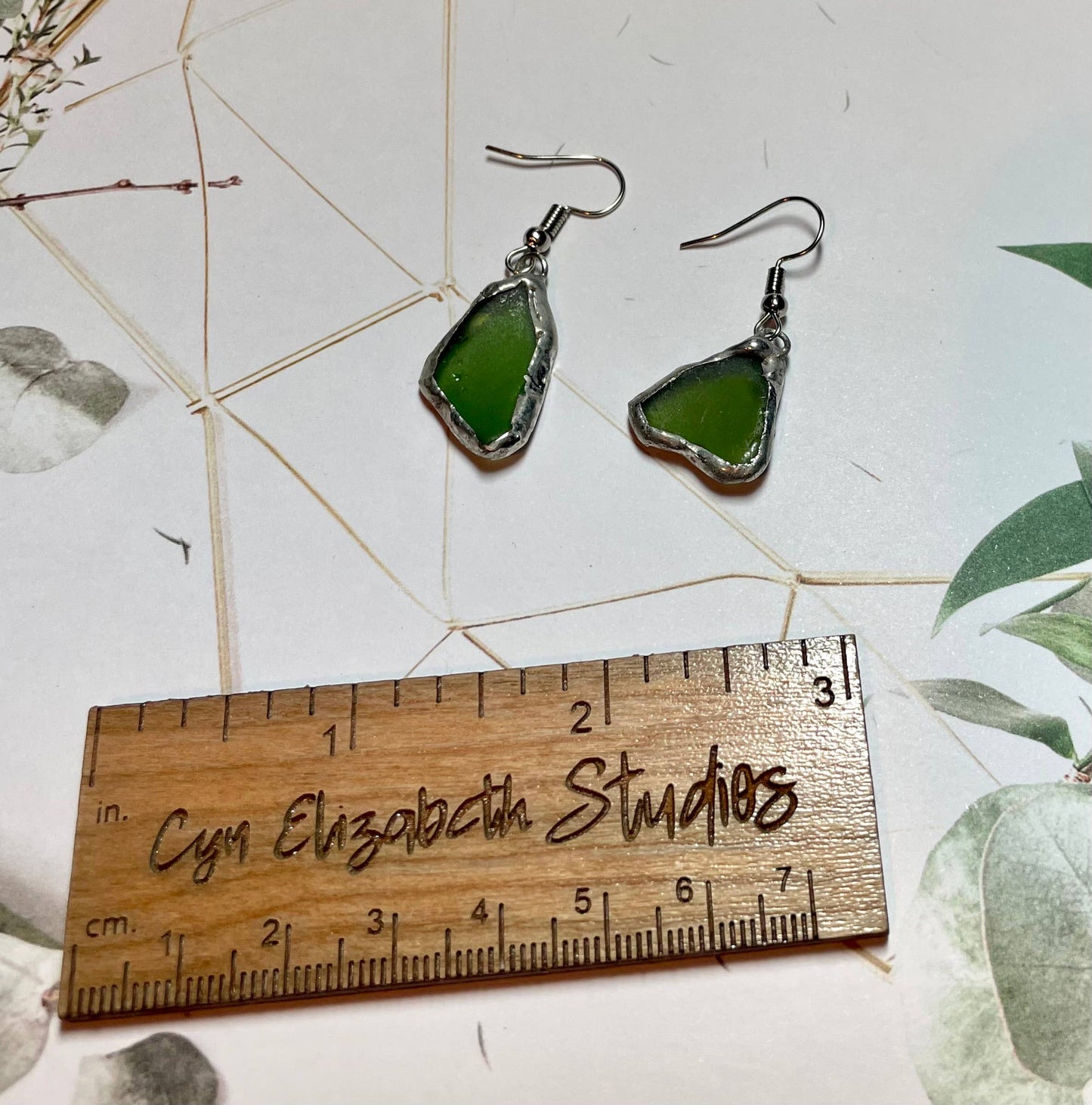 Sea Glass Earrings