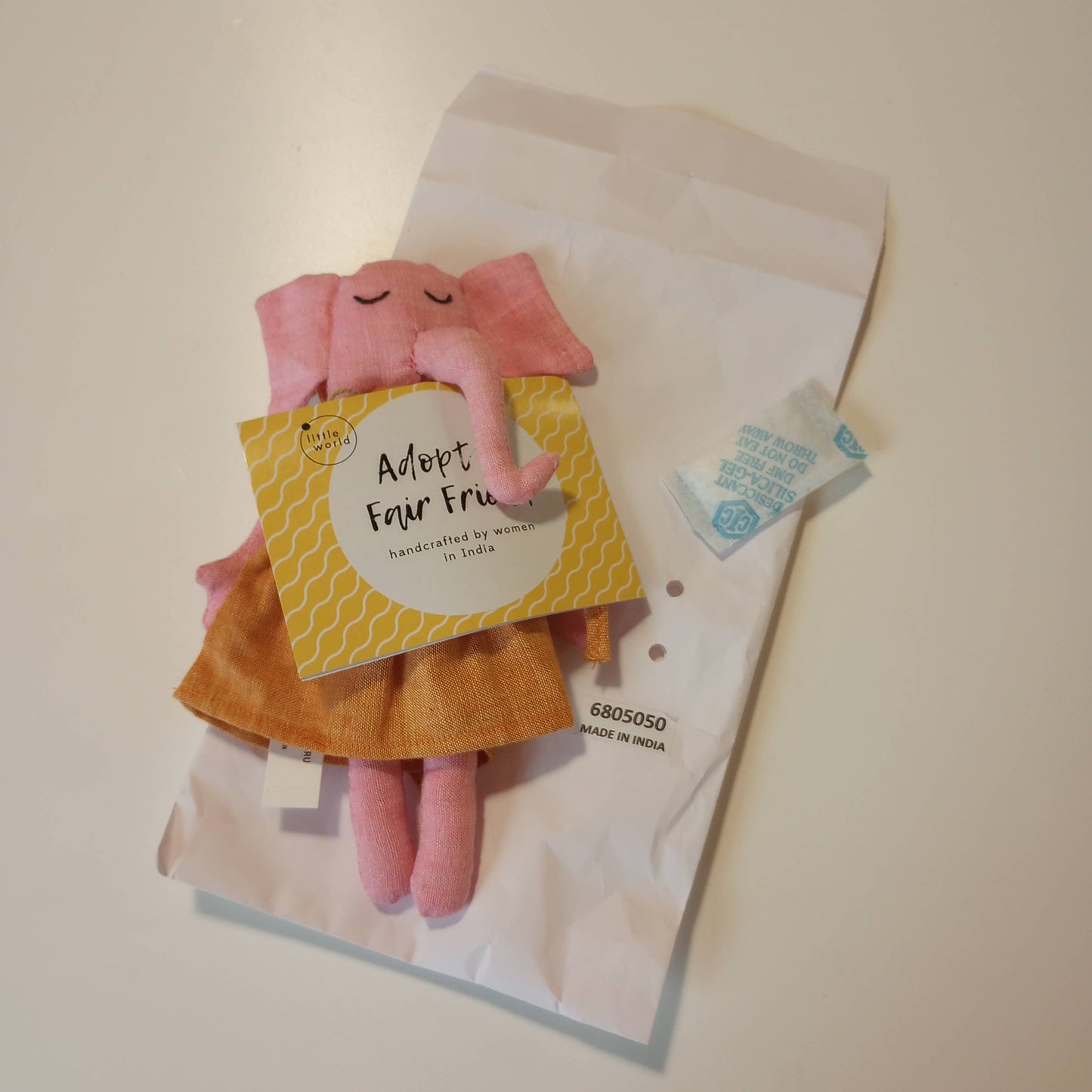 Ecru Elephant Fair Friend