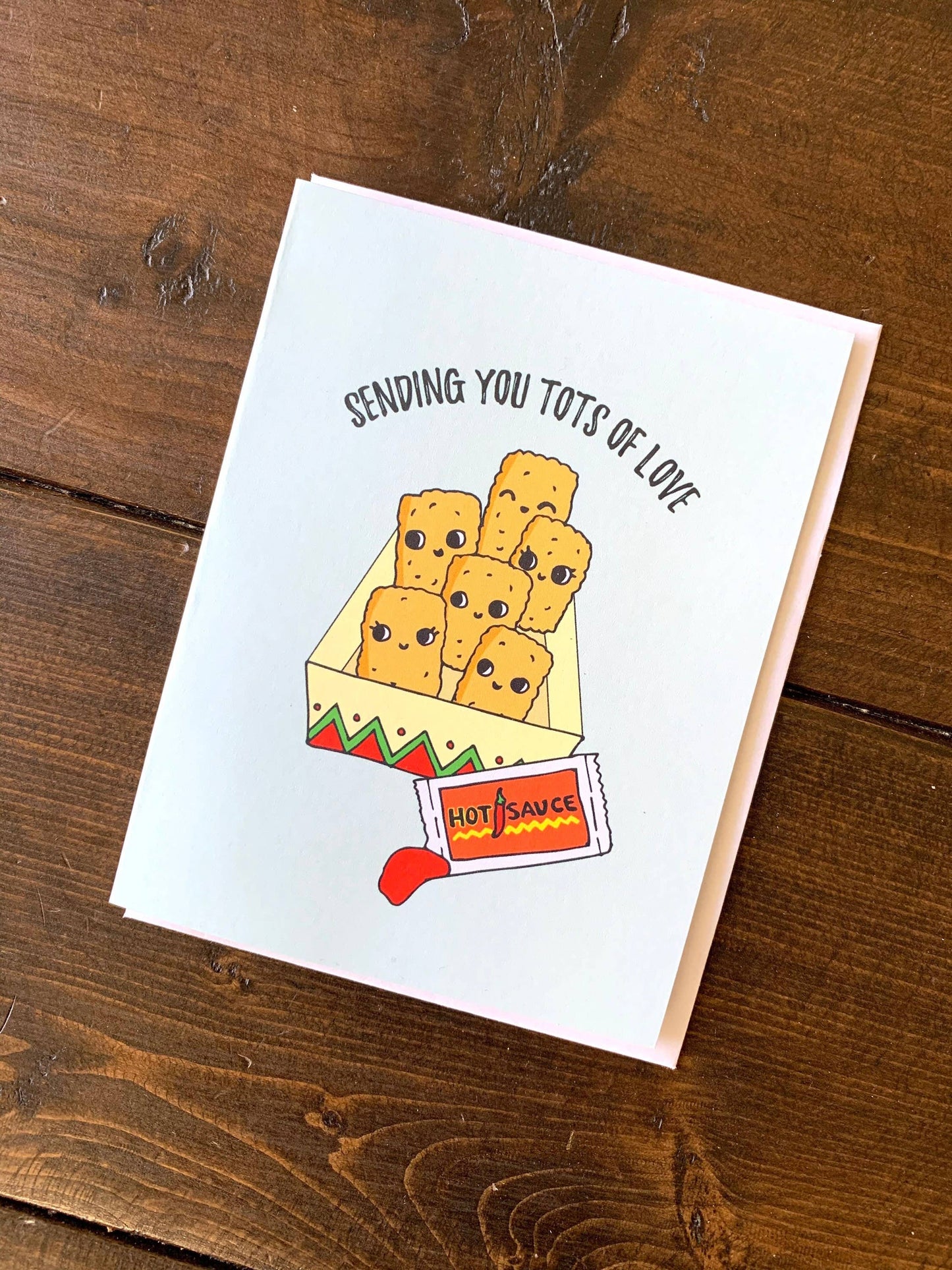 Tater Tot Birthday + Best Wishes Card
