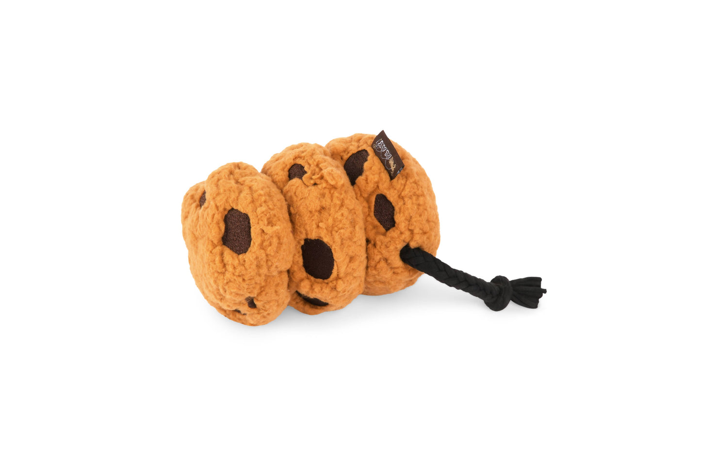 Chocolate Chip Cookies Squeaky Dog Toy