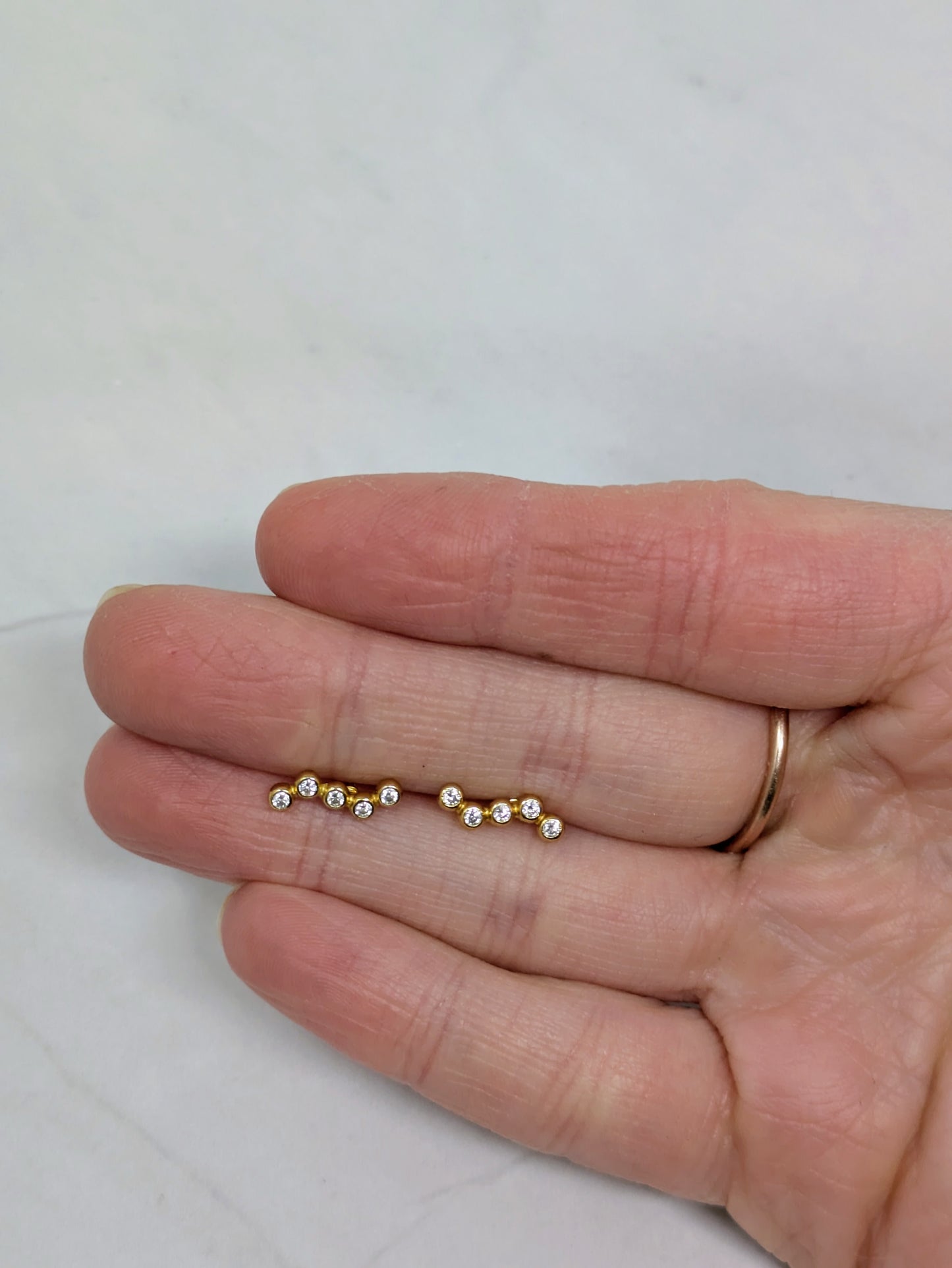 Yellow Gold Constellation Studs