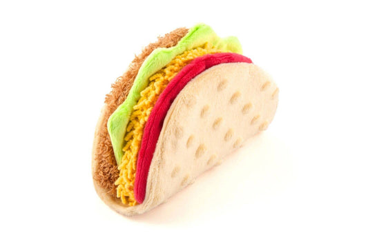 Taco Squeaky Dog Toy