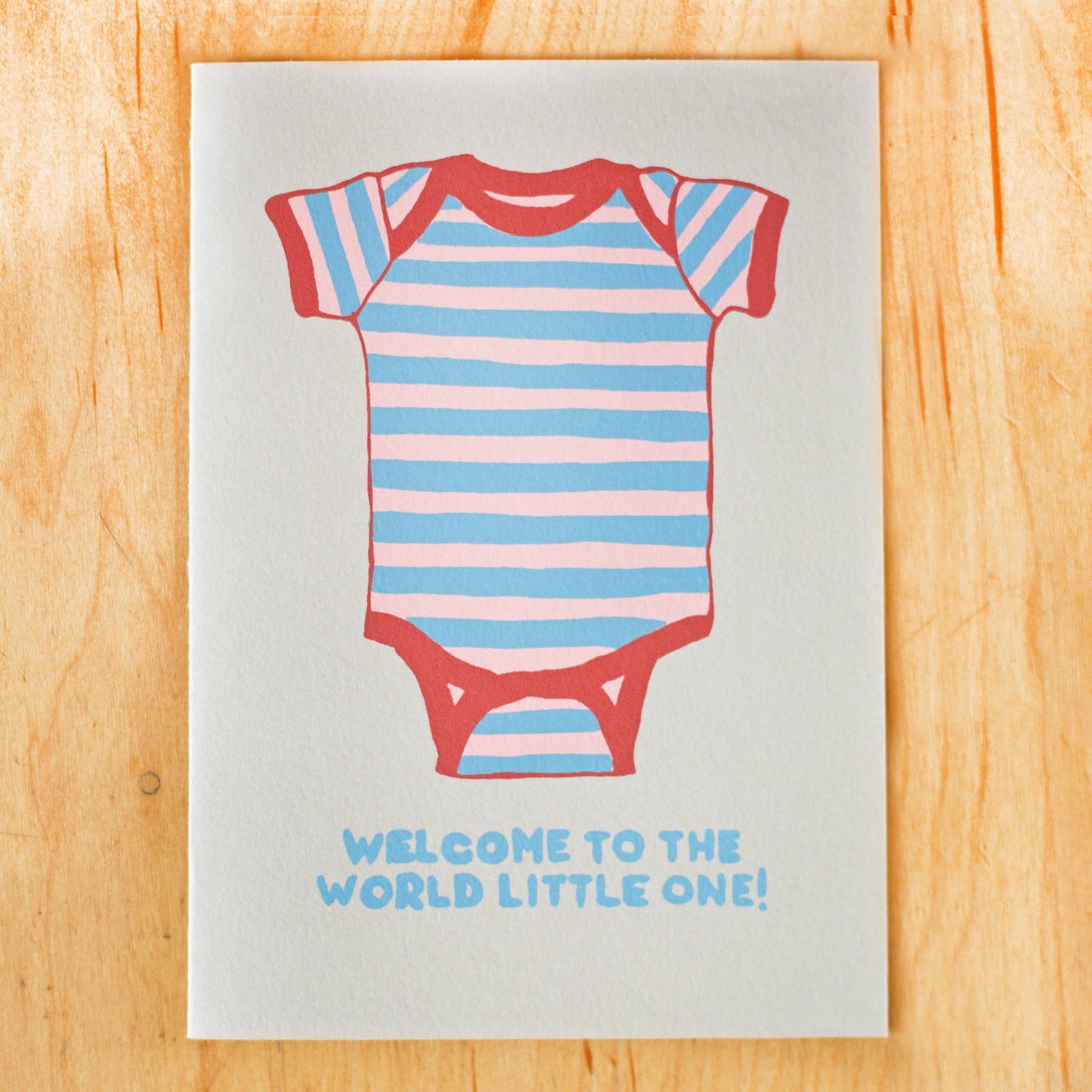 Baby Onesie Card