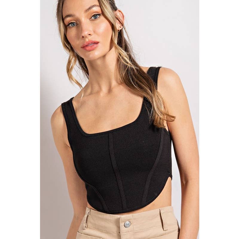 Black Corset Top – Wyllo