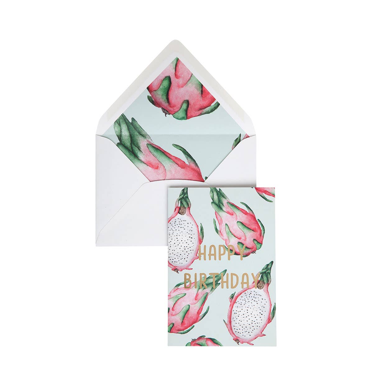 Pitaya Happy Birthday Card