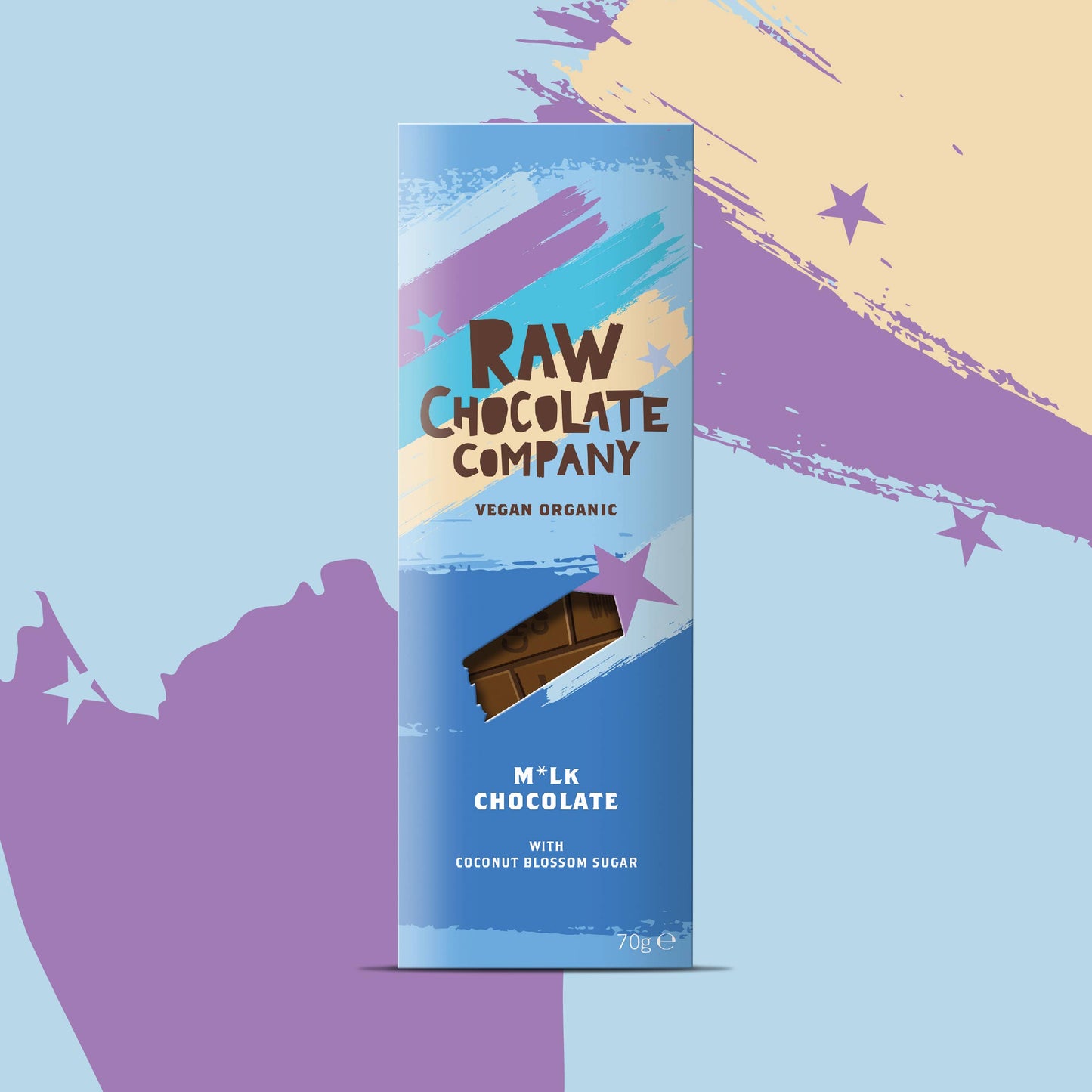 M*lk Chocolate Bar, Vegan, Organic & Low-sugar