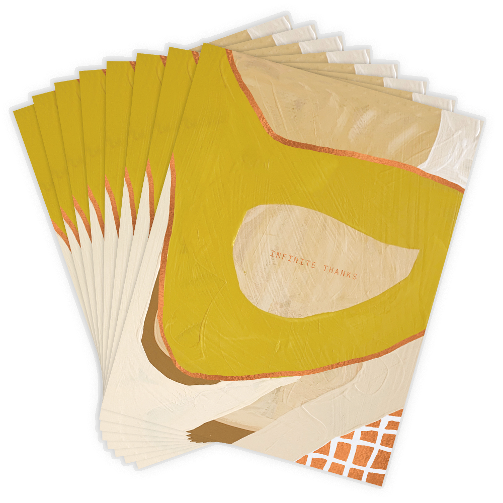 Infinite Thanks Card Set